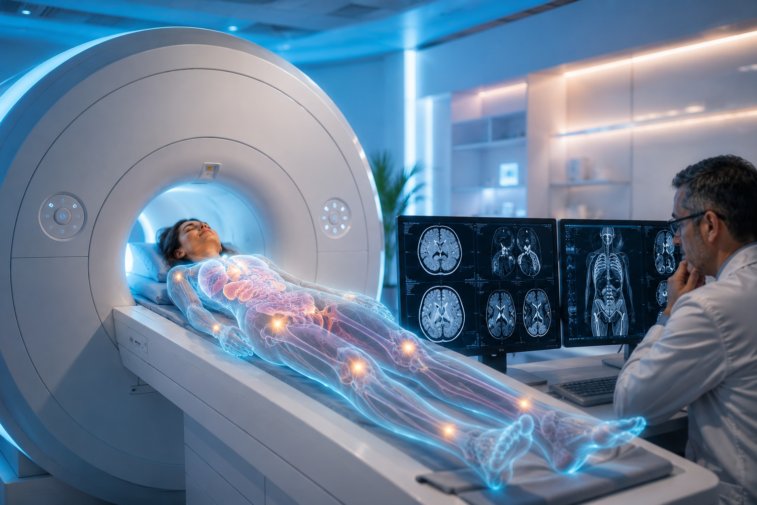 IRM Corps entier au Centre Européen de Radiologie de Nador